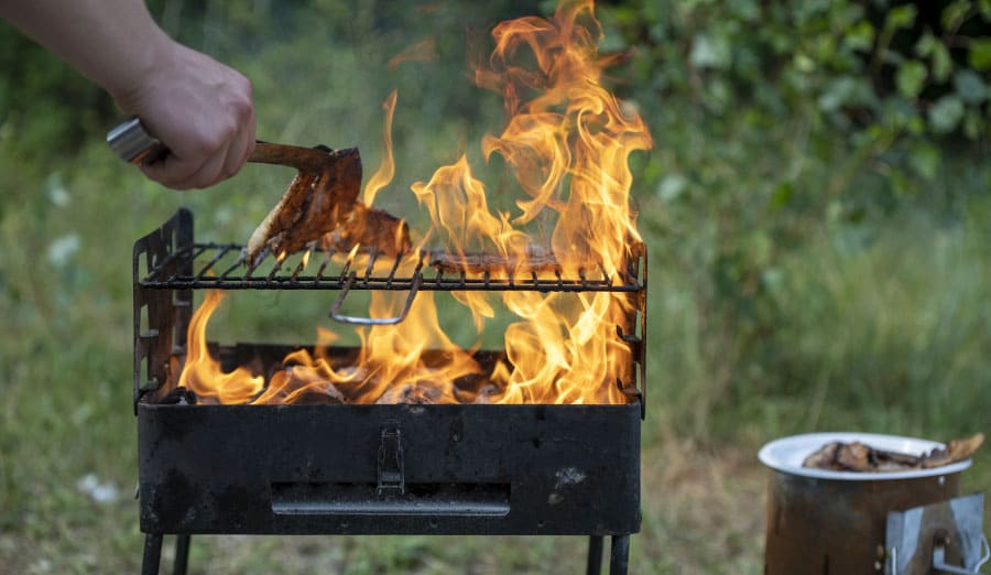 SAFETY GUIDELINES FOR COOKING ON OPEN FIRES AT HOME
